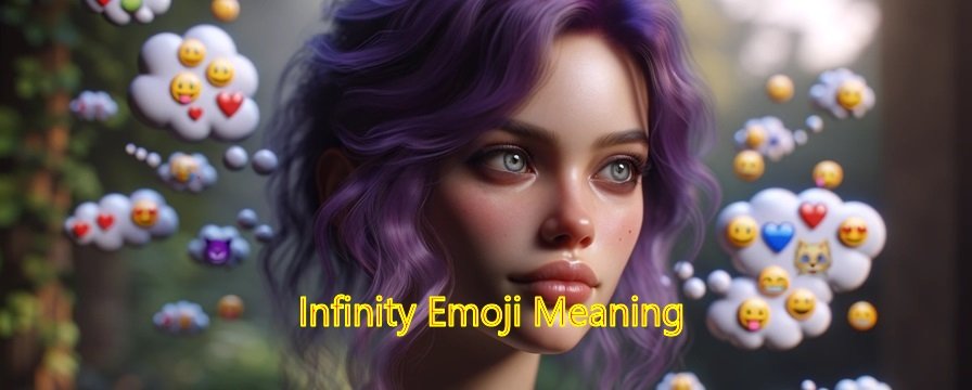 Infinity Emoji meaning, ♾️ meaning